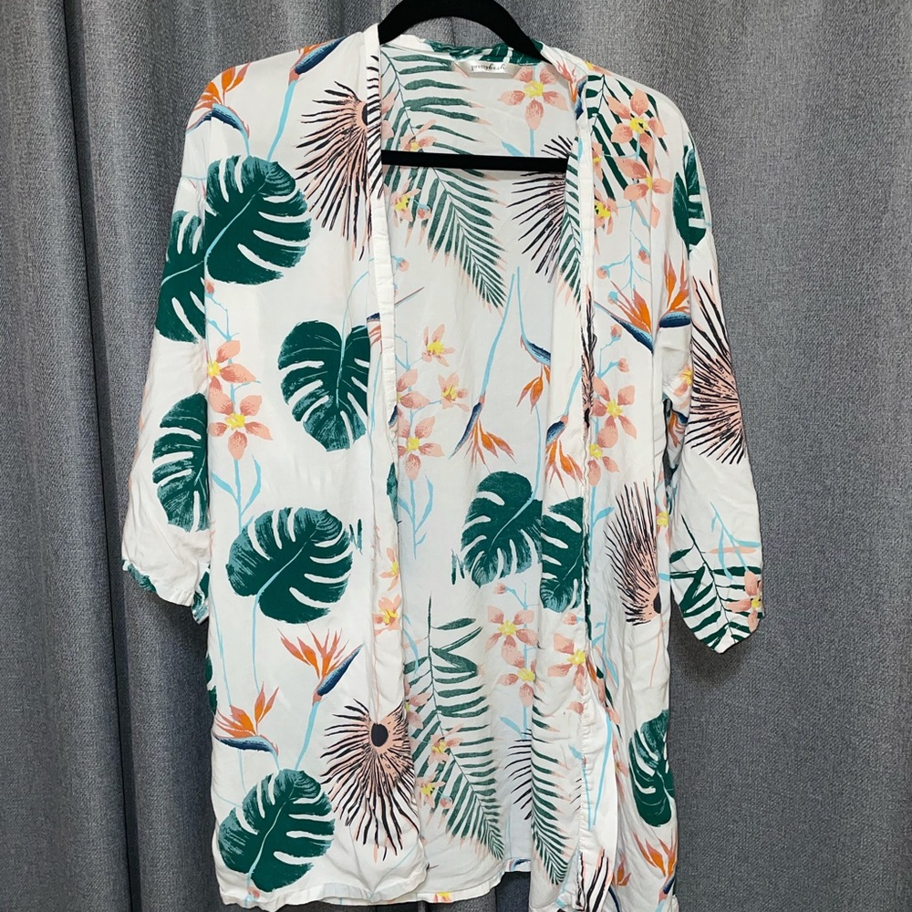 Tropical kimono